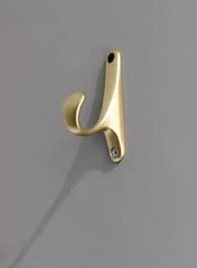 锌合金衣钩挂勾304黑色五金配件卧室衣帽浴室挂衣钩衣勾门后 衣柜