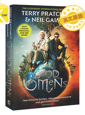 英文原版 好兆头 同名美剧小说版 Good Omens: Nice and Accurate Prophecies 尼尔盖曼 Neil Gaiman 善与恶的预言 周边书