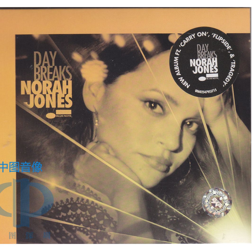 【中图音像】诺拉·琼斯 Day Breaks Norah Jones CD 4795571