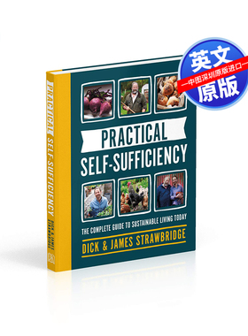 英文原版 实际自给自足：当今可持续生活的完整指南书 Practical Self-Sufficiency DK精装生活科普百科读物
