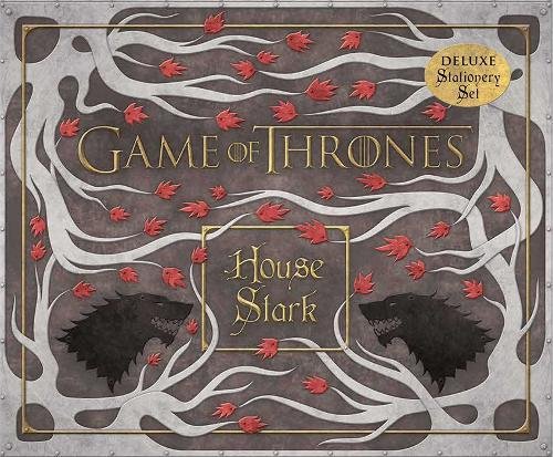 现货英文原版权力的游戏史塔克家族豪华文具礼盒套装Game of Thrones: House Stark Deluxe Stationery Set精装冰与火之歌周边进口
