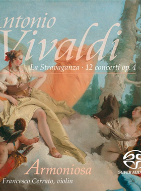 【中图音像】维瓦尔第: 十二首小提琴协奏曲 （2SACD） 90118856