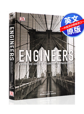 英文原版 从金字塔到宇宙飞船 DK工程师图解百科 Engineers : From the Great Pyramids to Spacecraft 人类文明发展史