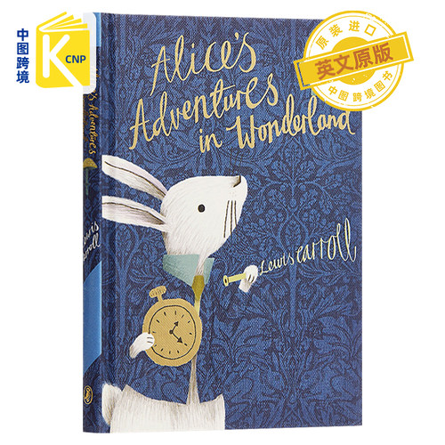 英文原版 爱丽丝梦游仙境 Alices Adventures in Wonderland V＆A文学系列 Lewis Carroll 童话故事书 进口书籍