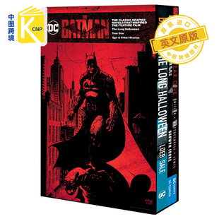 Jeph 复仇女神蝙蝠侠动作冒险故事科幻漫画书籍 Batman Comics Loeb 蝙蝠侠套装 Set Box The 英文原版