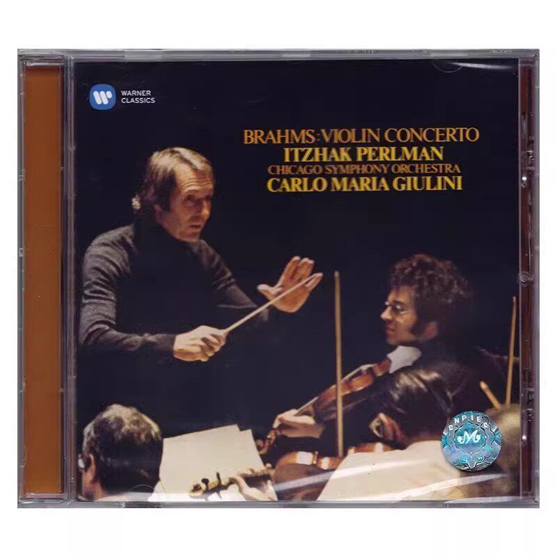 【中图音像】勃拉姆斯 小提琴协奏曲 CD 帕尔曼 46130177
