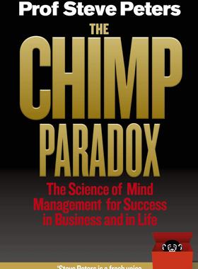 现货 黑猩猩悖论：控制非理性冲动 英文原版 The Chimp Paradox 周末时报畅销书 Steve Peters  励志成功 个人提升 正版 进口书籍