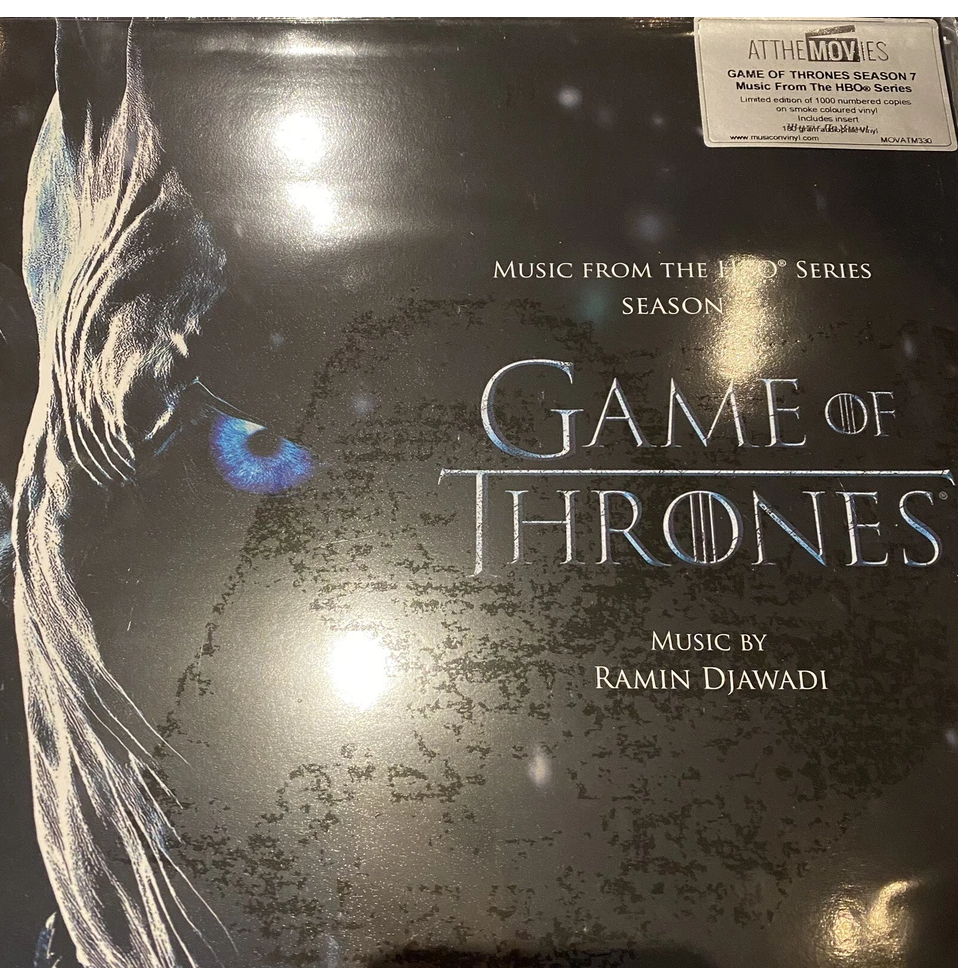 【中图音像】权力的游戏第七季 电影原声 2LP银色彩胶 MOVATM330