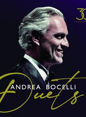 【中图音像】波切利 Duets 二重唱 30周年纪念 CD 6524103