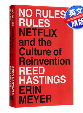 英文原版 无规则的规则 网飞的创新文化 精装 No Rules Rules: Netflix and the Culture of Reinvention 商业 企业管理