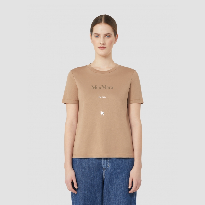 MaxMara 2025秋冬新品女装印花针织短袖T恤9976035106