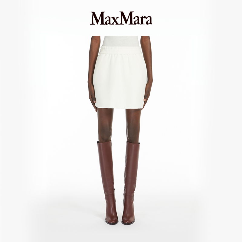 【臻选礼遇】MaxMara 女装绵羊毛混纺半身裙1776014206