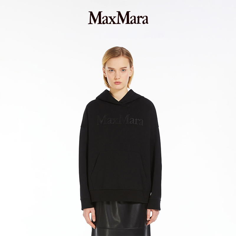 【臻选礼遇】MaxMara 女装徽标印花连帽卫衣9941024106