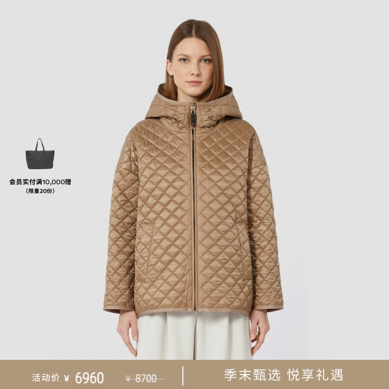 【季末甄选】MaxMara 25秋冬新品女装双面穿棉服外套9486075406&