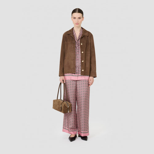 MaxMara 2026早秋新品女装皮革夹克外套9446046106