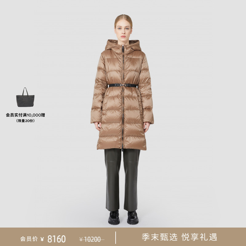 【季末甄选】MaxMara 25秋冬新品女装收腰派克羽绒服9496015506