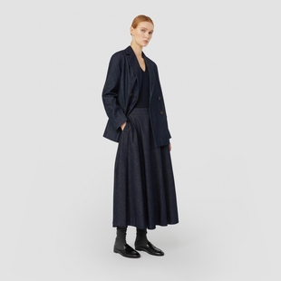 MaxMara 微喇丹寧牛仔半身裙9106025106 女裝 2025早秋新品
