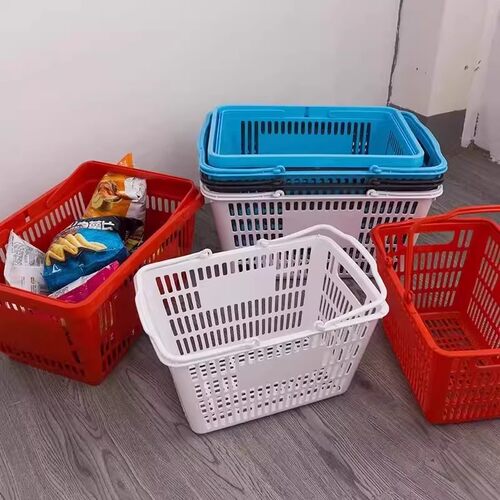 超市手提篮塑料菜篮子