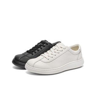 板鞋 百丽男鞋 牛皮革德训鞋 男2025春新商场同款 8QP01AM5 休闲小白鞋