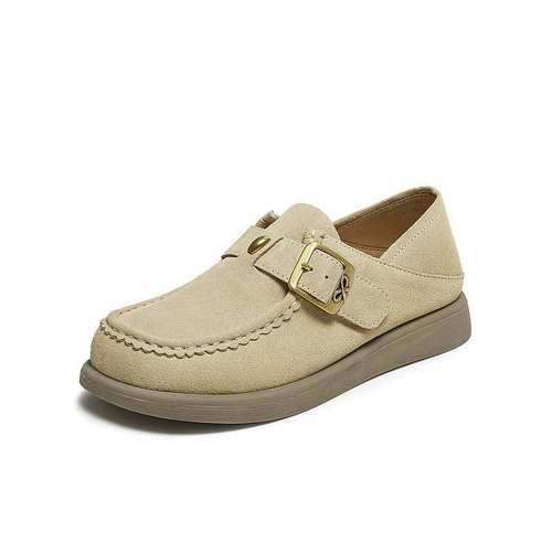 TATA他她女鞋2025年秋季商场同款百搭复古女勃肯鞋新款CL201CA5