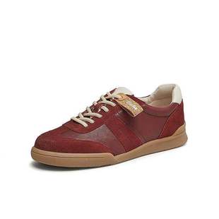 轻软底板鞋 Bata木作德训鞋 百搭开车鞋 商场新款 ACO29CM4 女2024秋季