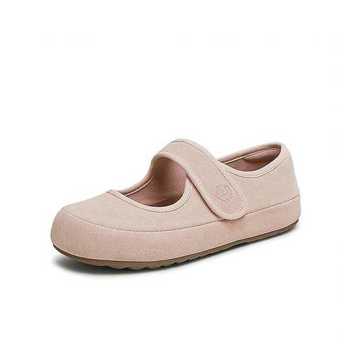 TATA他她复古棕色玛丽珍鞋女鞋浅口平底单鞋2025春季新款CS601AQ5