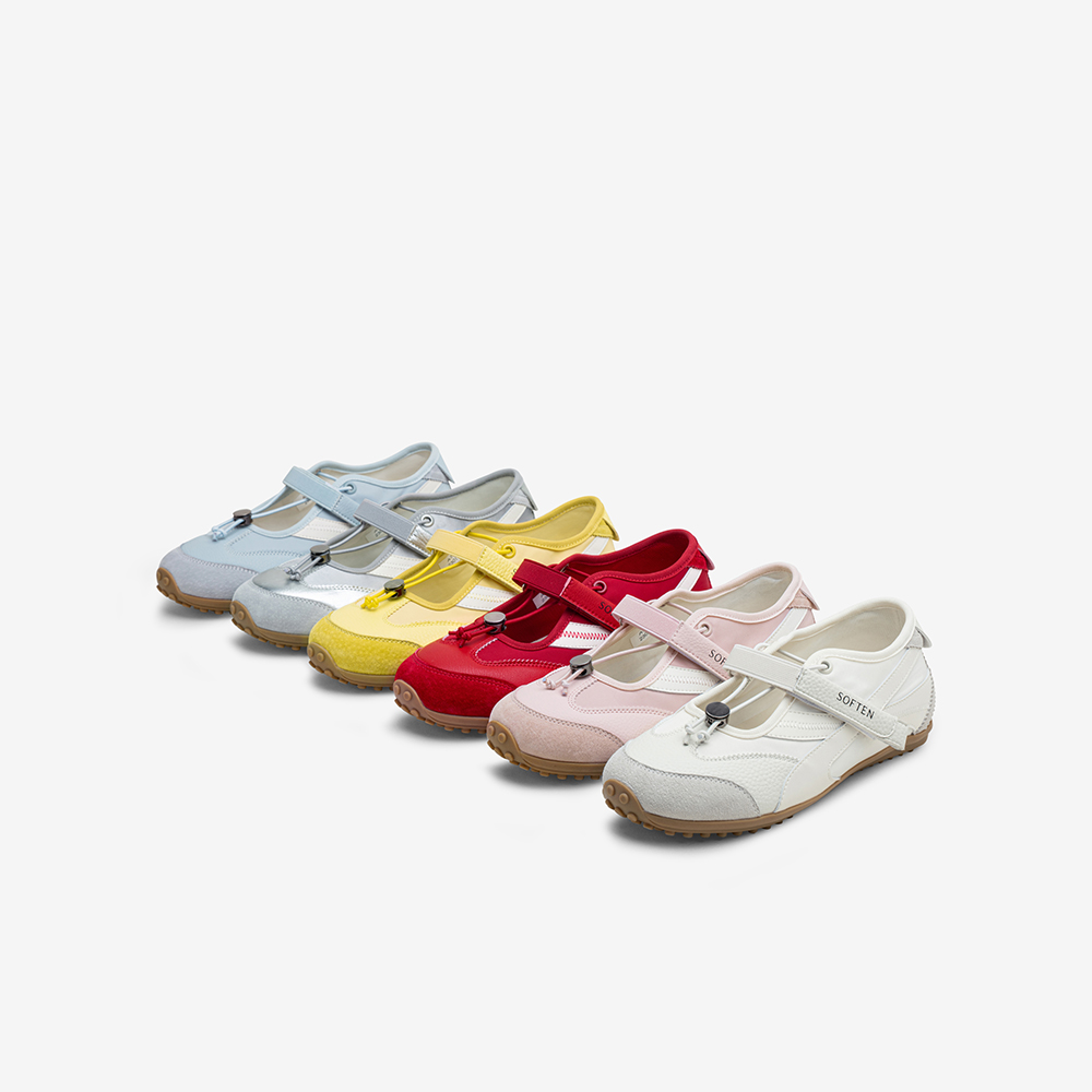 百思图2025秋季新款运动芭蕾单鞋德训鞋舒适薄底女单鞋A7271CQ5