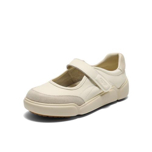 百丽软芙鞋厚底芭蕾运动玛丽珍鞋女2025新款休闲 包鞋子E3R1DCQ5