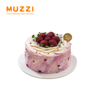 法乐希杨梅荔枝红丝绒生日蛋糕北京上海广州深圳杭州成都同城配送