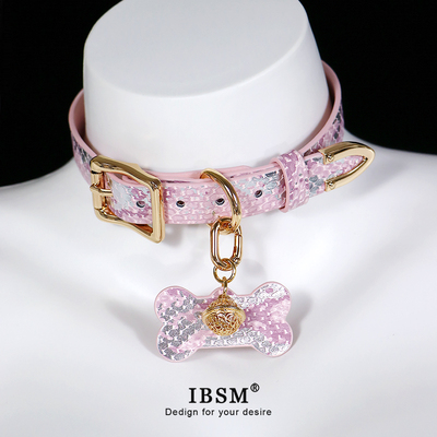 项圈女刻字定制皮革choker
