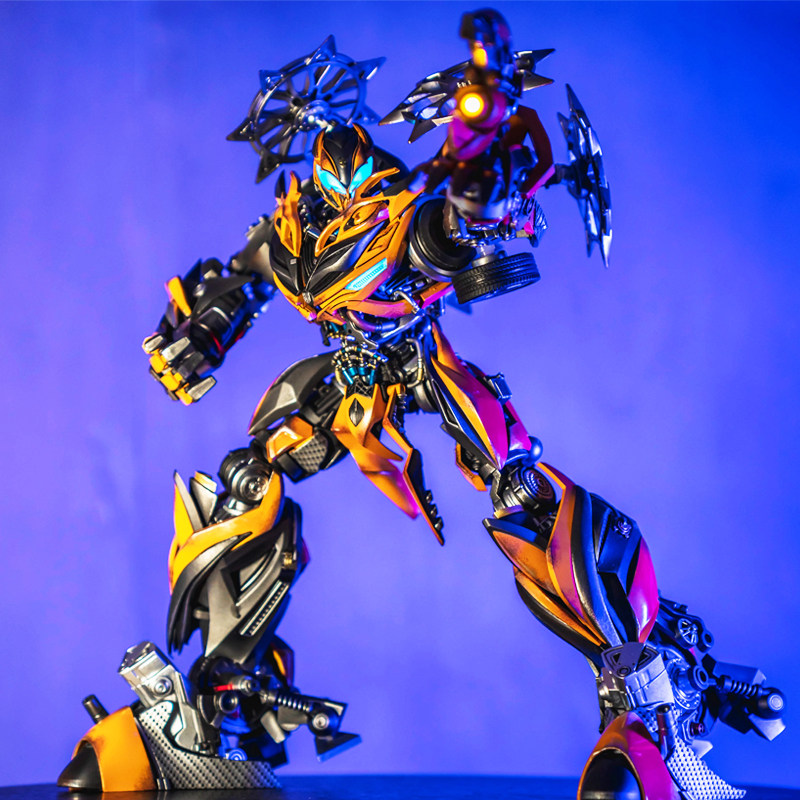 正版cs大黄蜂变形金刚领袖之证手办合金版mp模型男孩机器人玩具