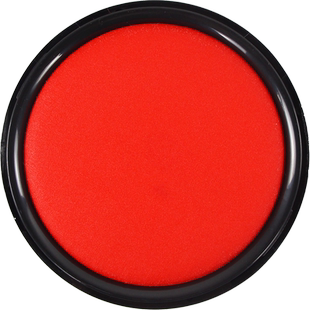 晨光秒干印台红色快干印泥盒速干橡皮章公章盖章公印章专用硬泥大号水性红泥印便携式小印尼印油指纹按手印