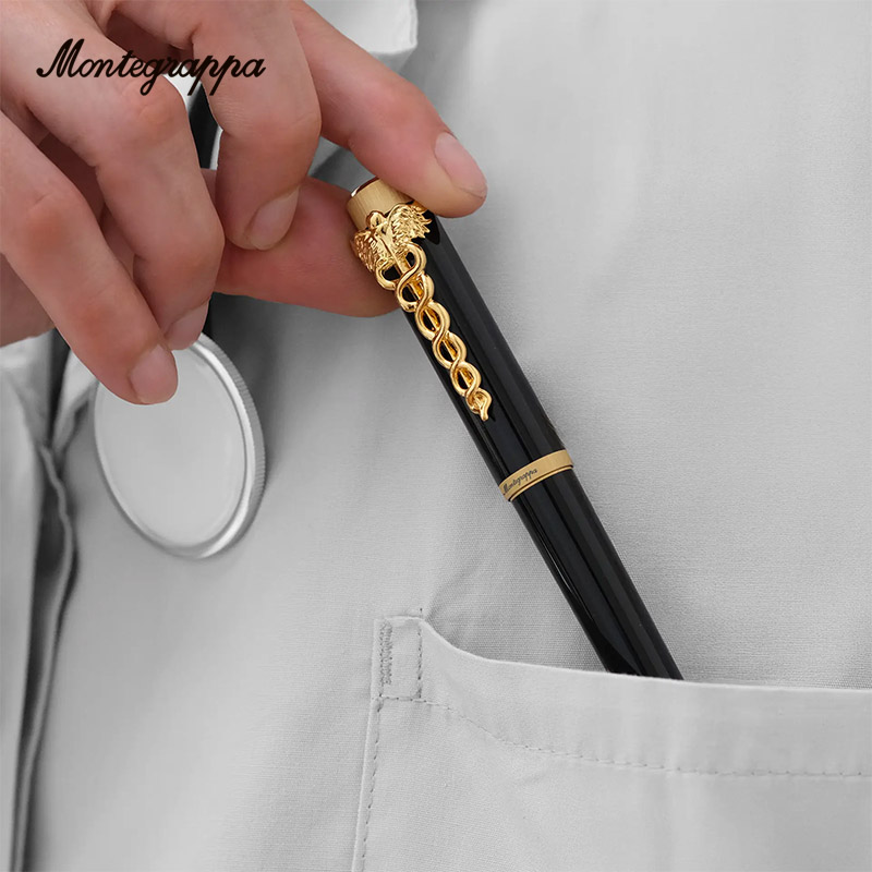 【新品预定】Montegrappa/万特佳零号双蛇意大利原装进口钢笔男士女士高档商务限量款墨水笔送礼礼盒