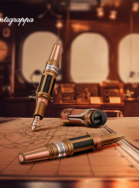 【预定】Montegrappa/万特佳马可尼 150 型意大利原装进口钢笔新款MARCONI MODEL 150男士女士高档高端墨水笔