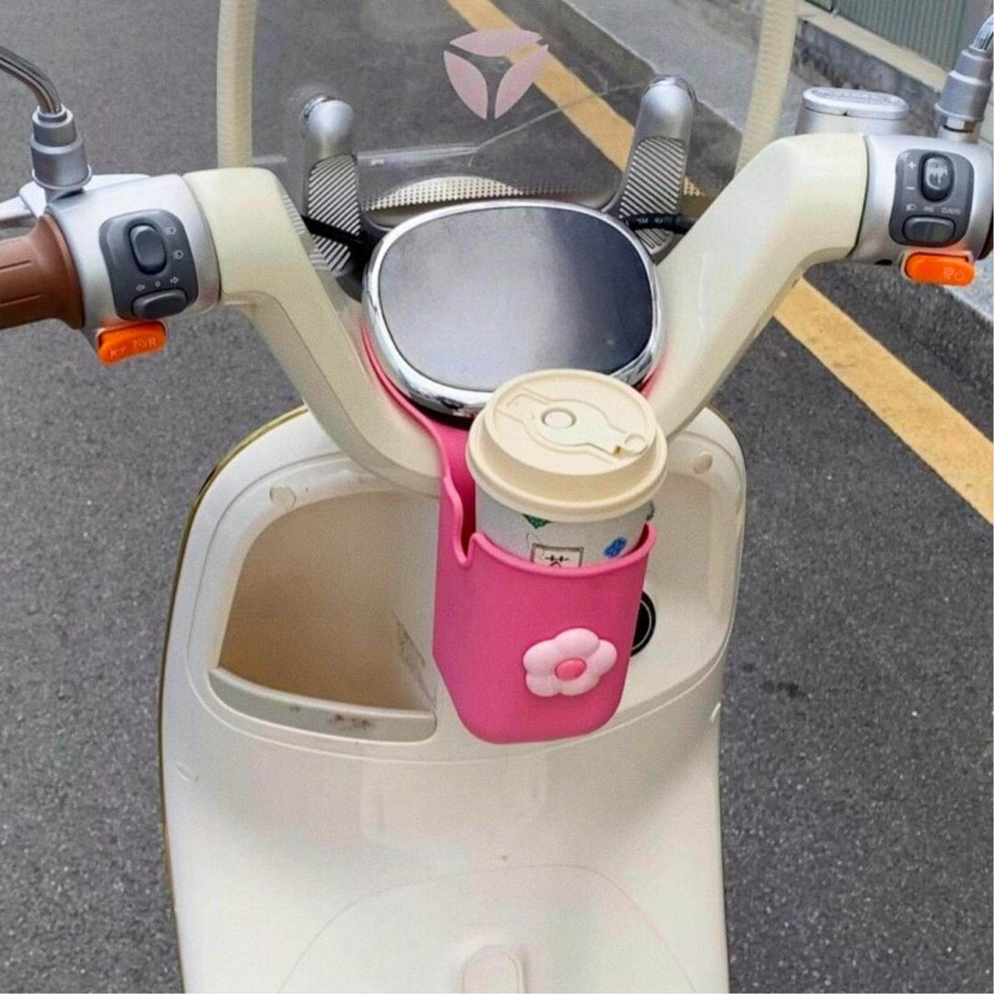 电动车水杯放置架硅胶置物袋骑行通用杯套自行车婴儿车推车放水壶
