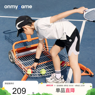 子户外运动短裤 男童裤 无缝裤 儿童训练裤 五分裤 夏季 onmygame