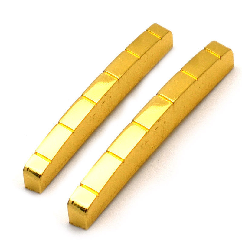 flanger 黄铜弦枕tl st电吉它上琴枕 枕弦桥 带弧度 上琴枕弦42mm