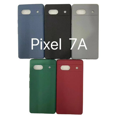 适用pixel7A谷歌Pixel3 lite手机壳5A软保护套2XL 6A Pro磨砂防滑GOOGLE 3AXL纯色硅胶套4A-4G/5G 5A轻薄4xl