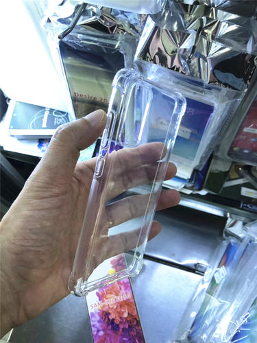 加厚适用三星S20lite手机壳S20FE5G保护套气囊磨砂防滑软透明男