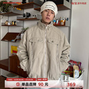 CoosRetro 美式复古结构重磅夹克座山雕外套男女同款宽松百搭潮牌