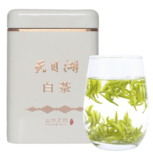 2025新茶春茶江苏常州溧阳天目湖白茶明前珍品绿茶散装50g/罐