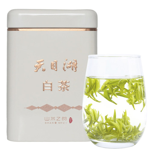2025新茶春茶江苏常州溧阳天目湖白茶明前珍品绿茶散装50g/罐