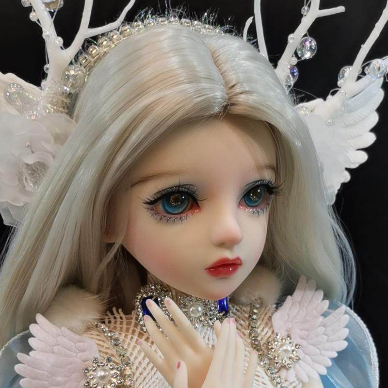 娃娃体素娃关节裸凯蒂女孩分玩偶3bjd玩具多厘米身体版改妆60cm18