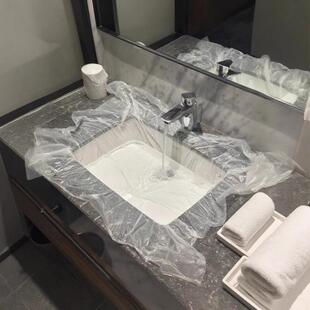 酒店隔脏膜一次性旅游好物旅行住宿防污膜便携隔离膜洗衣服洗漱