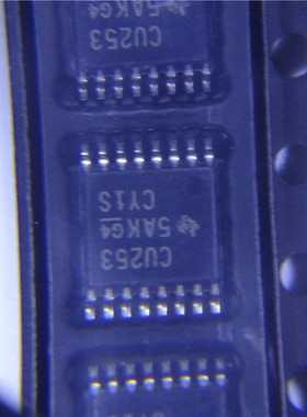 全新原装SN74CBT3253PWR 丝印CU253 贴片TSSOP-16 多路复用器芯片
