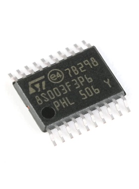 全新原装STM8S003F3P6TR TSSOP-20 16MHz/8KB闪存/8位微控制器MCU