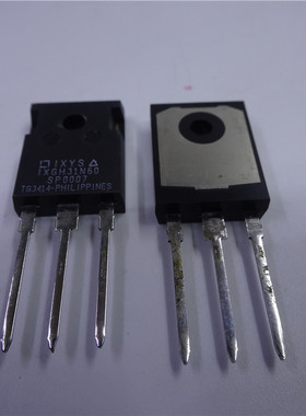 IXGH31N60 IGBT场效应管 60A/600V 电源管 TO-247 全新进口原装