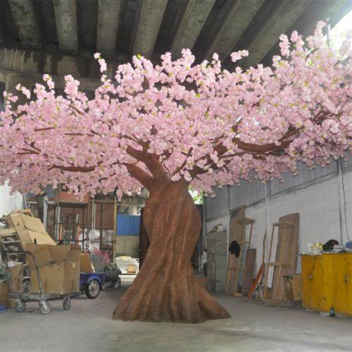 厂家供应高仿真粉色樱花婚庆\餐厅\商场用装饰仿真观赏桃花树,鲜花速递/花卉仿真/绿植园艺,仿真花,淘宝优惠券,粉丝福利购,淘宝优惠卷