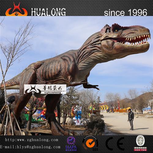 自贡仿真恐龙制作工厂户外景区机械电动霸王龙模型参展商场活动.