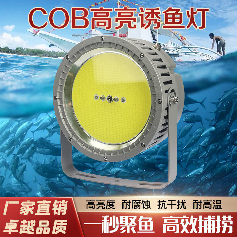 船用高效LED耐腐蚀诱鱼灯集鱼灯海钓灯鱿鱼灯